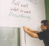 MarkaWall Vinyl Dry Erase - put on like Wallpaper